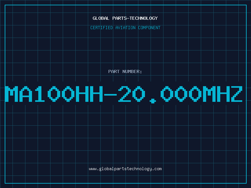 Aviation Part MA100HH-20.000MHZ