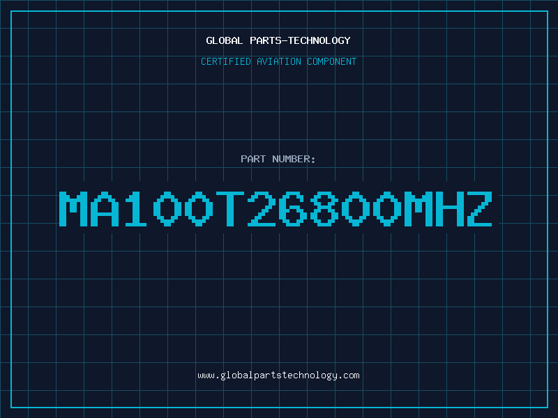 Aviation Part MA100T26800MHZ