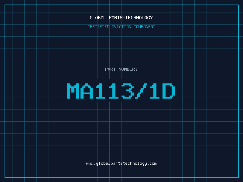 Aviation Part MA113/1D