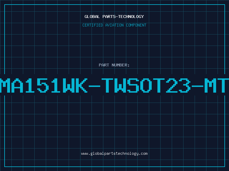 Aviation Part MA151WK-TWSOT23-MT