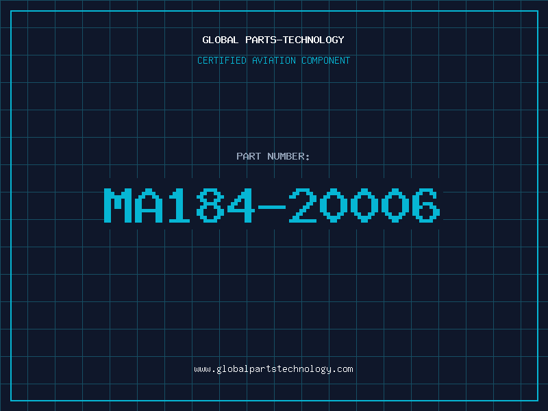 Aviation Part MA184-20006
