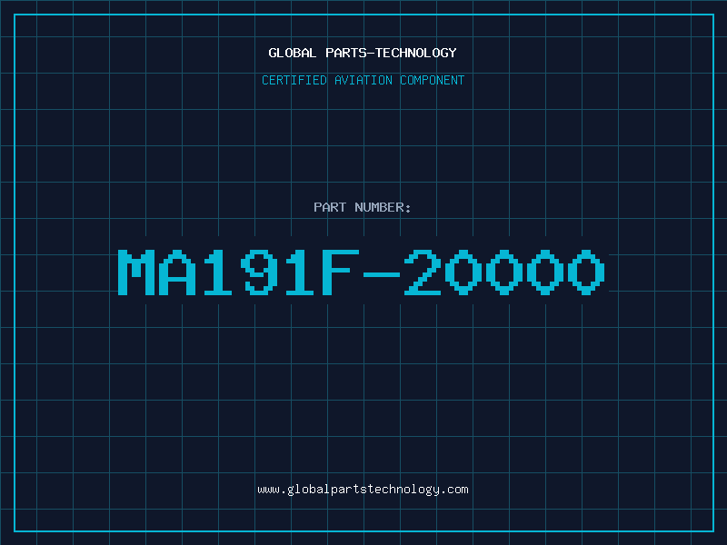 Aviation Part MA191F-20000