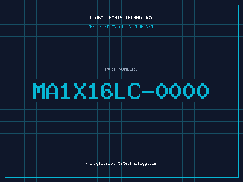 Aviation Part MA1X16LC-0000
