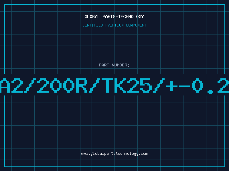 Aviation Part MA2/200R/TK25/+-0.25
