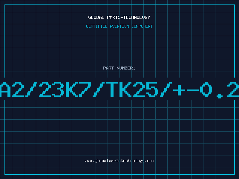 Aviation Part MA2/23k7/TK25/+-0.25