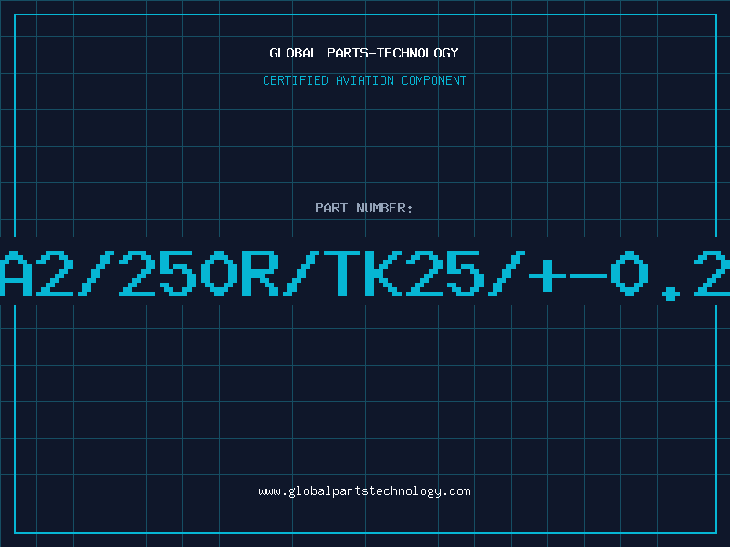 Aviation Part MA2/250R/TK25/+-0.25