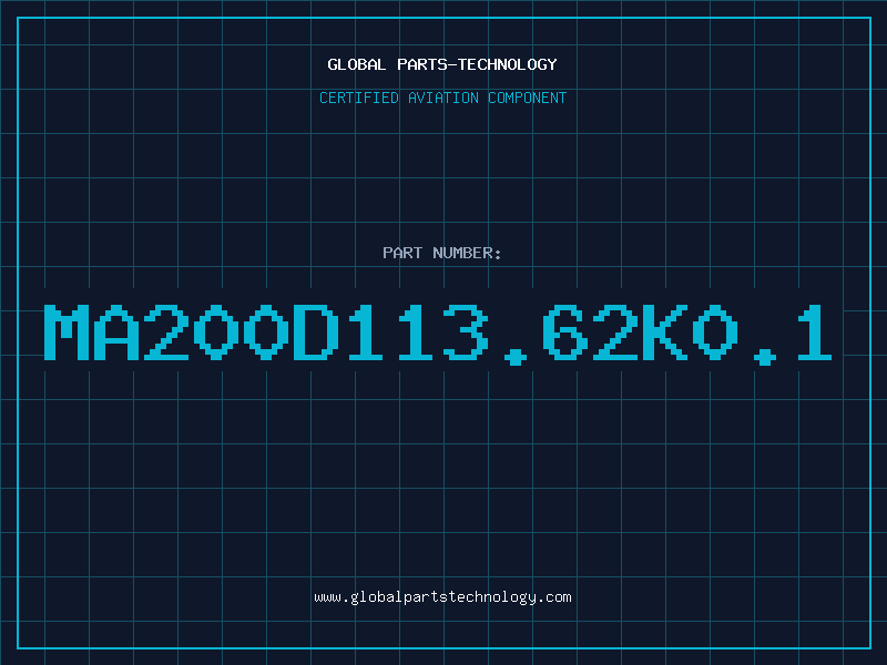 Aviation Part MA200D113.62K0.1