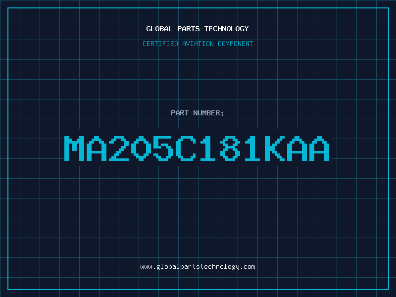 Aviation Part MA205C181KAA