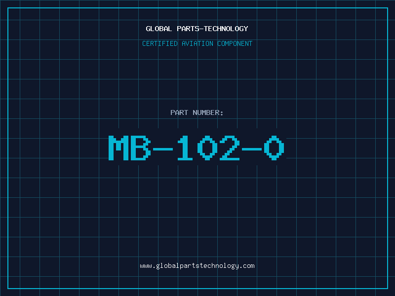Aviation Part MB-102-0
