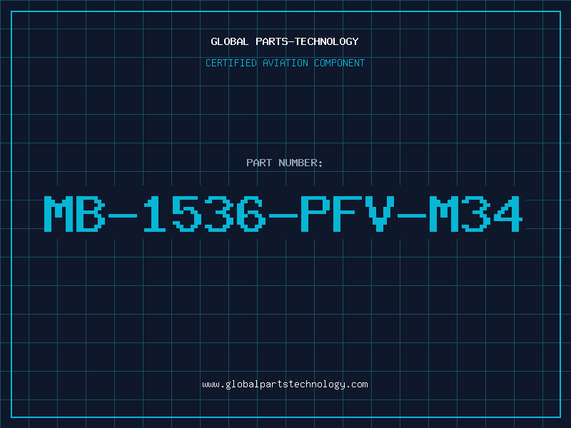 Aviation Part MB-1536-PFV-M34