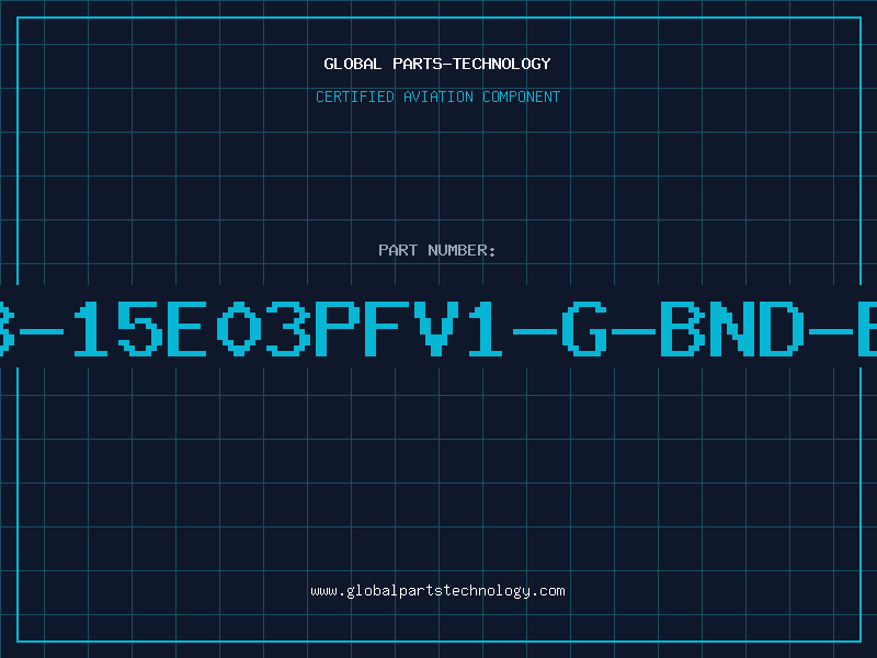 Aviation Part MB-15E03PFV1-G-BND-EF