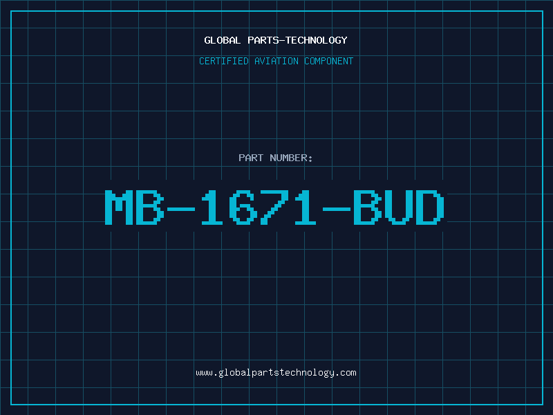 Aviation Part MB-1671-BUD