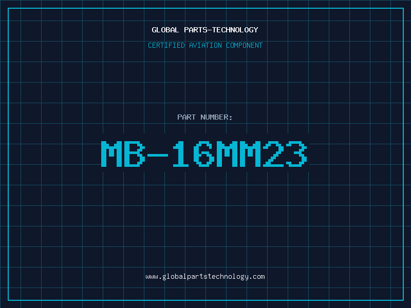 Aviation Part MB-16MM23