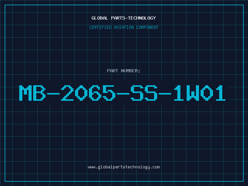 Aviation Part MB-2065-SS-1W01