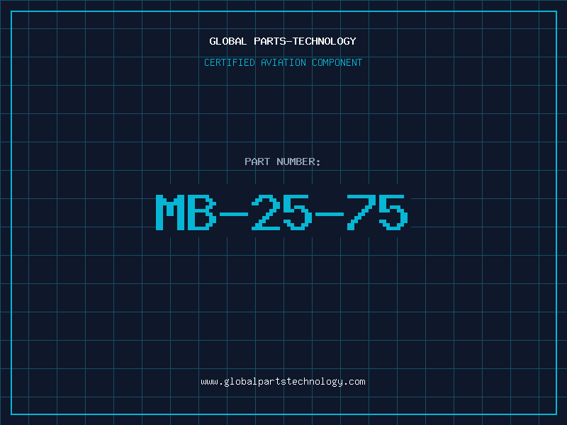 Aviation Part MB-25-75