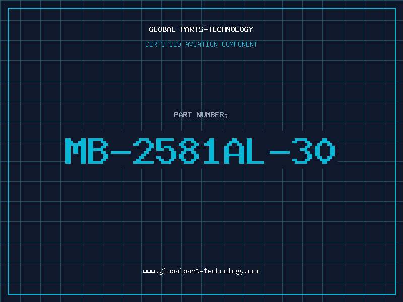 Aviation Part MB-2581AL-30