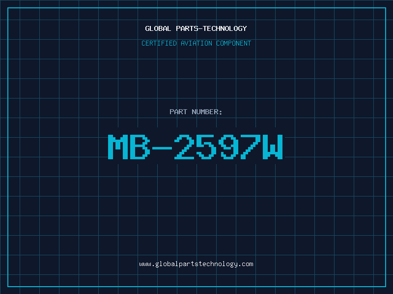 Aviation Part MB-2597W