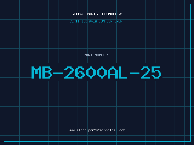 Aviation Part MB-2600AL-25