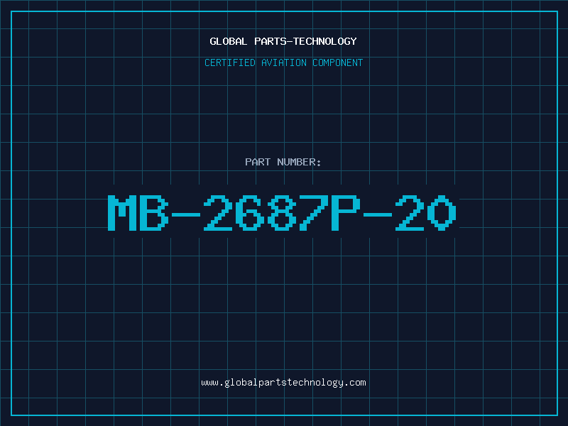 Aviation Part MB-2687P-20