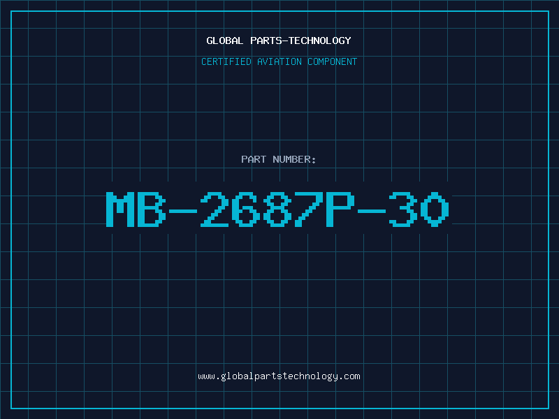 Aviation Part MB-2687P-30