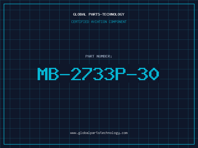 Aviation Part MB-2733P-30
