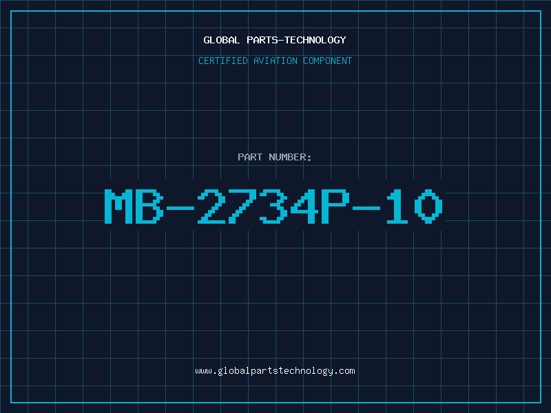 Aviation Part MB-2734P-10