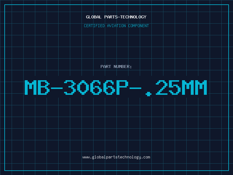Aviation Part MB-3066P-.25mm