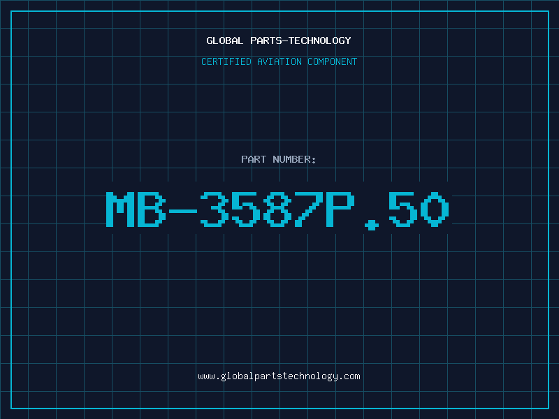 Aviation Part MB-3587P.50