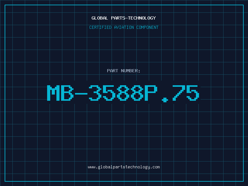 Aviation Part MB-3588P.75