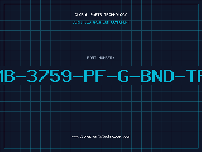 Aviation Part MB-3759-PF-G-BND-TF