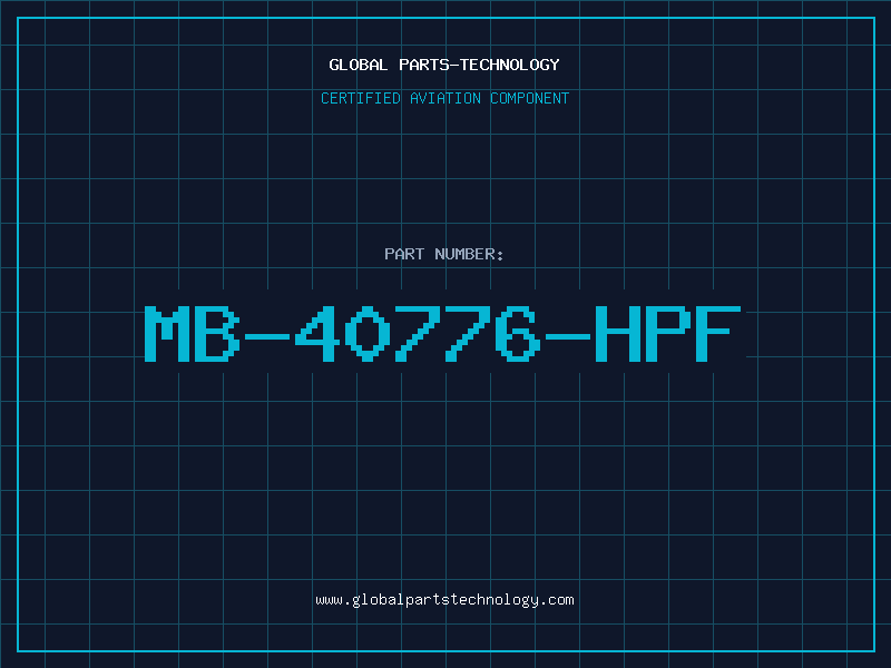 Aviation Part MB-40776-HPF
