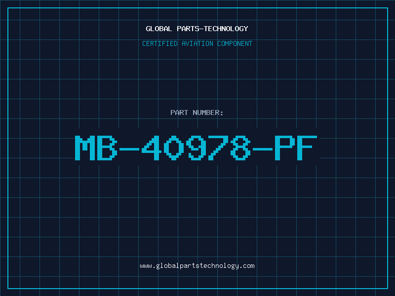 Aviation Part MB-40978-PF