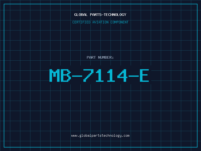 Aviation Part MB-7114-E