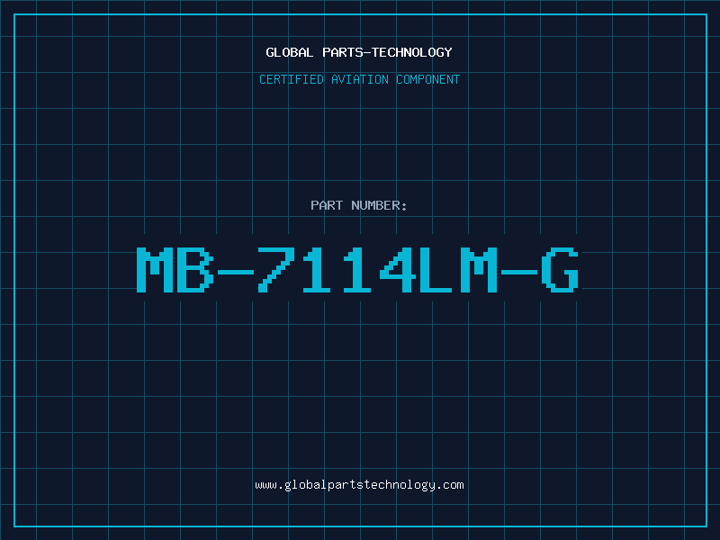 Aviation Part MB-7114LM-G