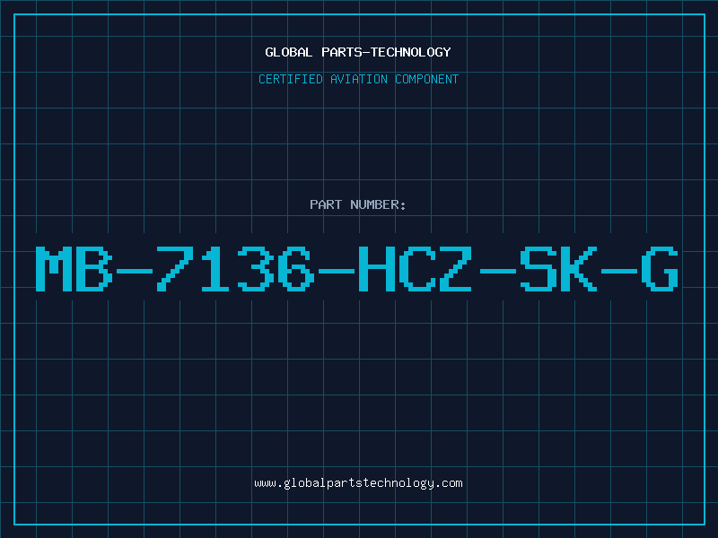 Aviation Part MB-7136-HCZ-SK-G