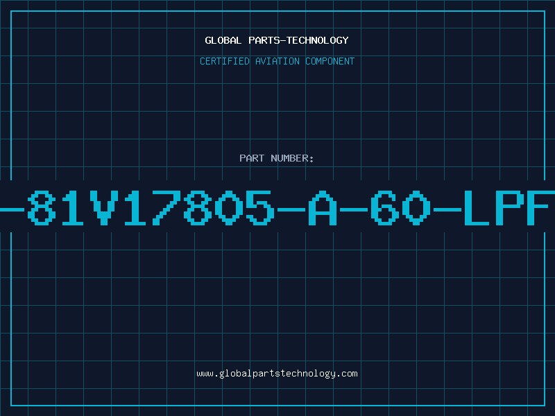Aviation Part MB-81V17805-A-60-LPFTN
