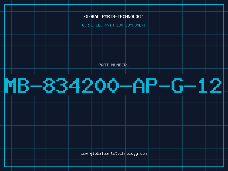 Aviation Part MB-834200-AP-G-12