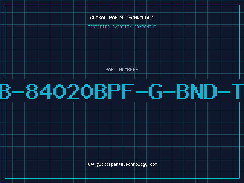 Aviation Part MB-84020BPF-G-BND-TF