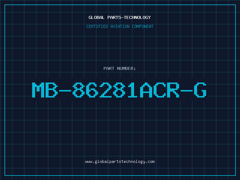 Aviation Part MB-86281ACR-G
