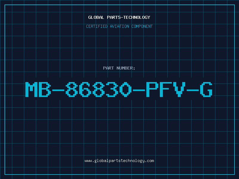 Aviation Part MB-86830-PFV-G