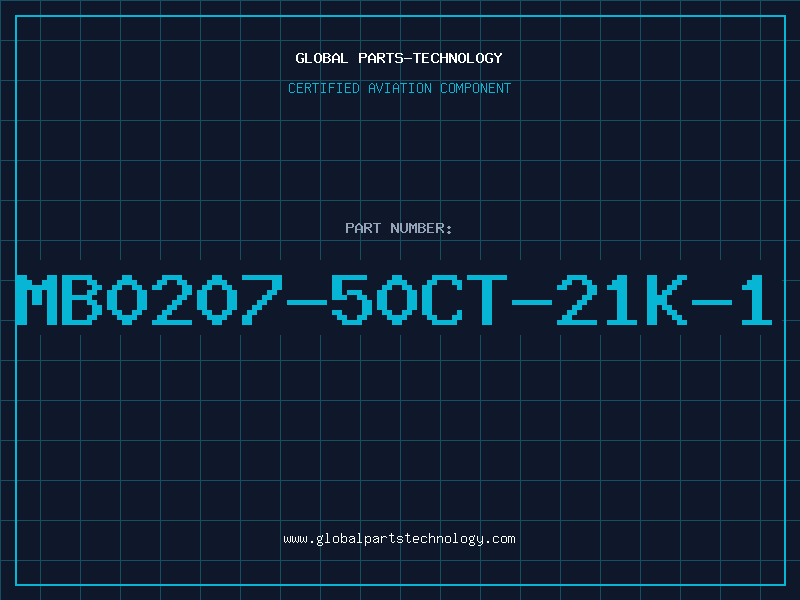 Aviation Part MB0207-50CT-21k-1