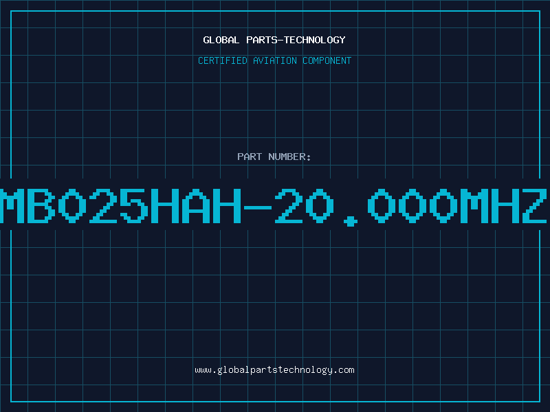 Aviation Part MB025HAH-20.000MHZ