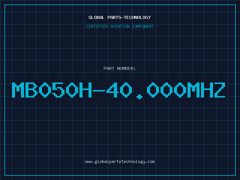 Aviation Part MB050H-40.000MHZ