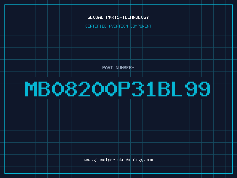 Aviation Part MB08200P31BL99