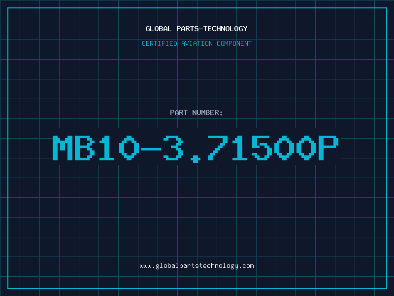 Aviation Part MB10-3.71500P
