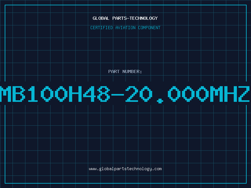 Aviation Part MB100H48-20.000MHZ