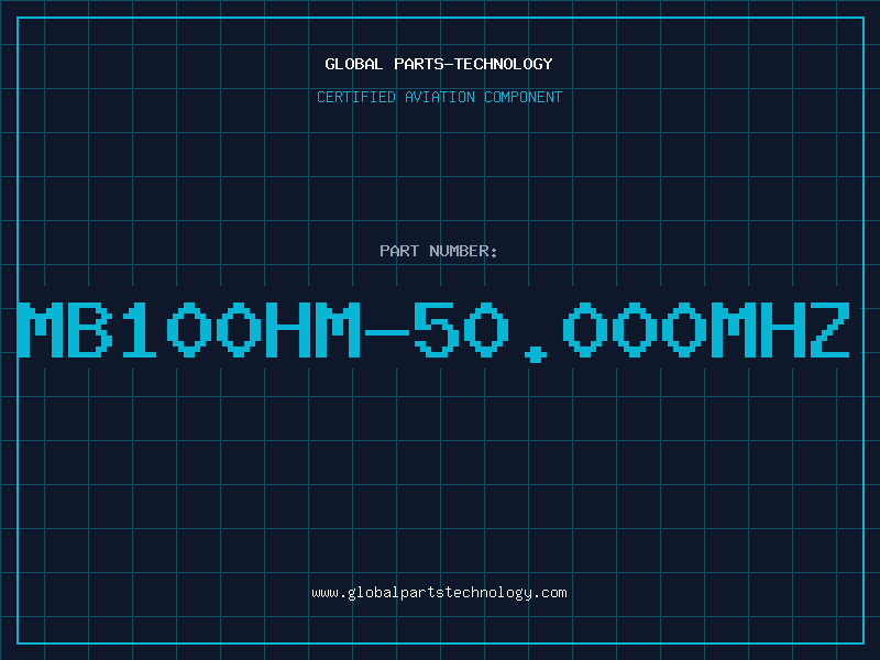 Aviation Part MB100HM-50.000MHZ