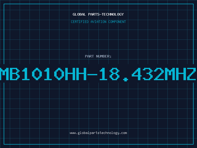 Aviation Part MB1010HH-18.432MHZ
