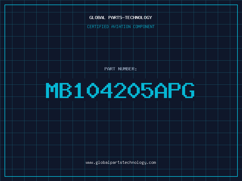 Aviation Part MB104205APG