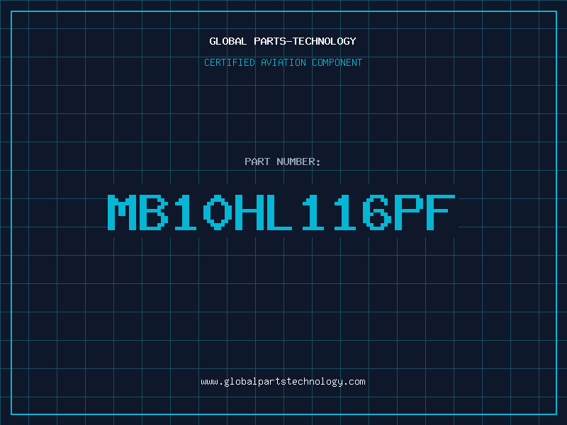 Aviation Part MB10HL116PF